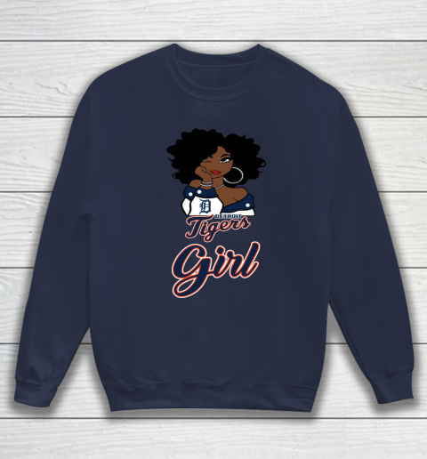 Detroit Tigerss Girl MLB Sweatshirt 3