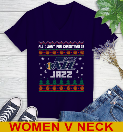 NBA Basketball All I Want For Christmas Is Utah Jazz 75