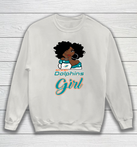 Miami Dolphins Girl NFL Sweatshirt 10
