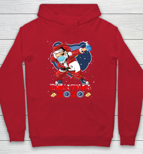 Memphis Grizzlies Funny Santa Claus Dabbing Christmas 2020 NBA Hoodie 7