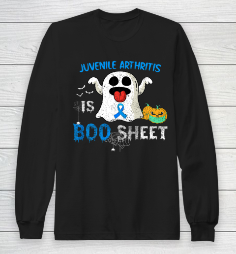 Halloween Shirt For Women and Men Juvenile Arthritis is Boo Sheet Long Sleeve T-Shirt