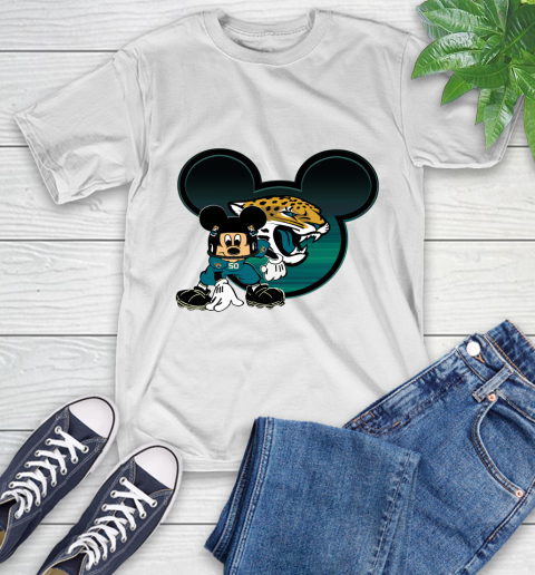 NFL Jacksonville Jaguars Mickey Mouse Disney Football T Shirt T-Shirt