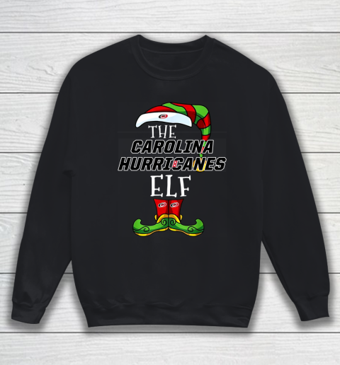 Carolina Hurricanes Christmas ELF Funny NHL Sweatshirt