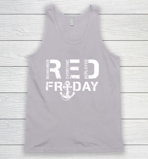 On Fridays We Wear Red Friday Military Navy Soldiers Tank Top 3