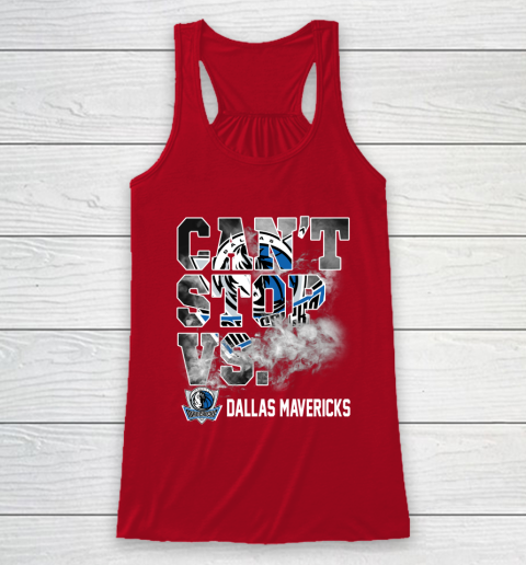 NBA Dallas Mavericks Basketball Can't Stop Vs Racerback Tank 4