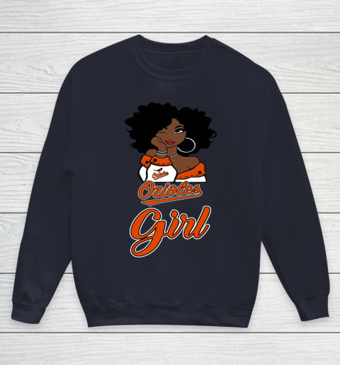 Baltimore Orioles Girl MLB Youth Sweatshirt 3
