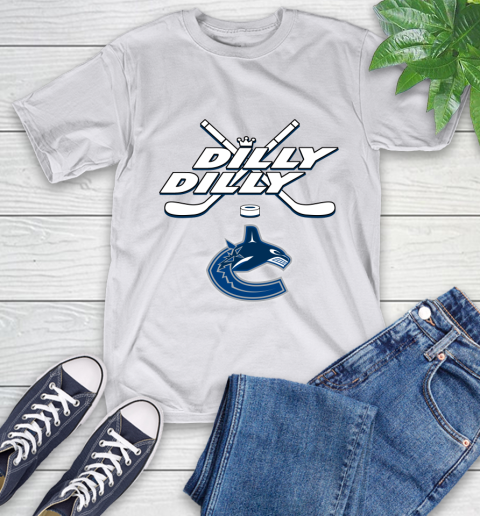NHL Vancouver Canucks Dilly Dilly Hockey Sports T-Shirt 12