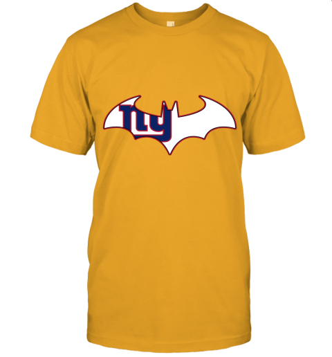 We Are The New York Giants Batman NFL Mashup Unisex Jersey Tee