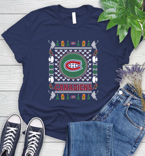 Montreal Canadiens Merry Christmas NHL Hockey Loyal Fan Ugly Shirt 99