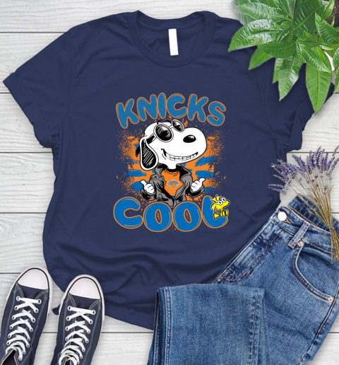 NBA Basketball New York Knicks Cool Snoopy Shirt Women's T-Shirt 12