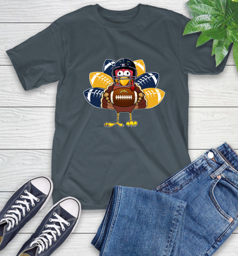 San Diego Chargers Turkey Thanksgiving Day T-Shirt 9