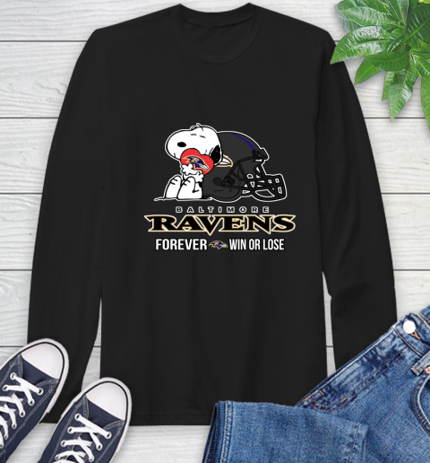NFL The Peanuts Movie Snoopy Forever Win Or Lose Football Baltimore Ravens 59