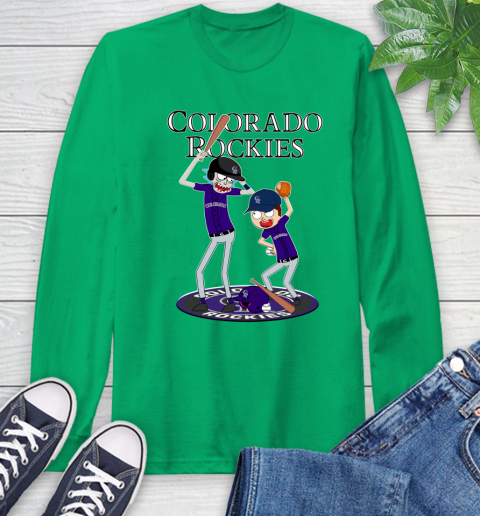 MLB Colorado Rockies Rick And Morty Baseball 64