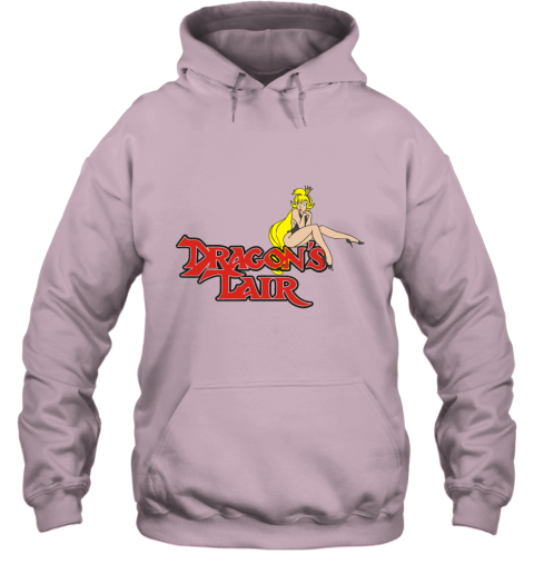 mjeu dragons lair daphne baseball shirts hoodie 23 front light pink