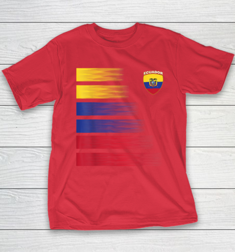 Ecuador Football Shirt Ecuadorian Soccer Jersey Youth T-Shirt 7