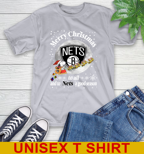 Brooklyn Nets Merry Christmas To All And To Nets A Good Season NBA Basketball Sports T-Shirt 6 Brooklyn Nets Merry Christmas To All And To Nets A Good Season NBA Basketball Sports T-Shirt - Image 6