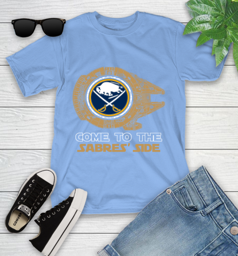 NHL Come To The Buffalo Sabres Wars Hockey Sports Youth T-Shirt 15