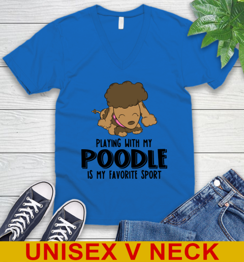 Playing with my poodle is my favorite sport 45
