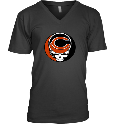 Chicago Bears x Grateful Dead V-Neck T-Shirt