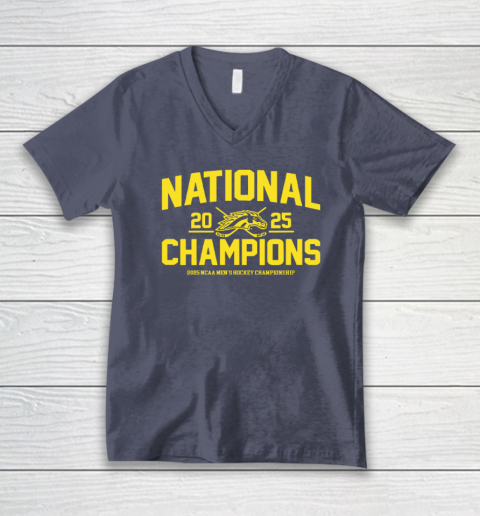 Western Michigan 2025 National Champions V-Neck T-Shirt 6