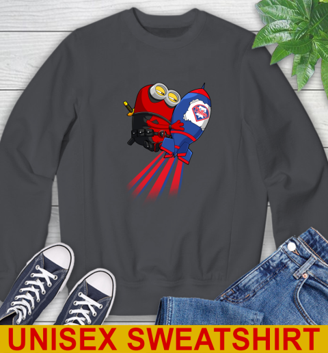 MLB Baseball Philadelphia Phillies Deadpool Minion Marvel Shirt Sweatshirt 7