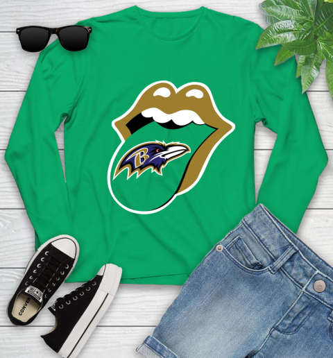 Baltimore Ravens NFL Football Lips I Root For My Team Adoring Fan 130