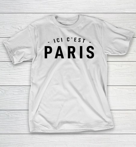 Messi T Shirt Ici C'est Paris Here is Paris T-Shirt