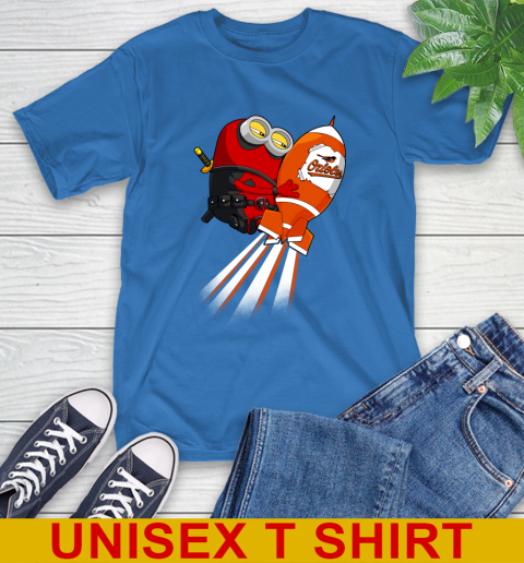 MLB Baseball Baltimore Orioles Deadpool Minion Marvel Shirt T-Shirt 11