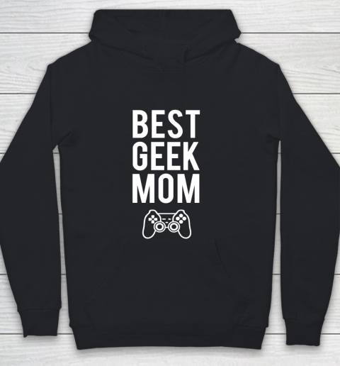 Mother's Day Funny Gift Ideas Apparel  Best Geek Mom T Shirt Youth Hoodie