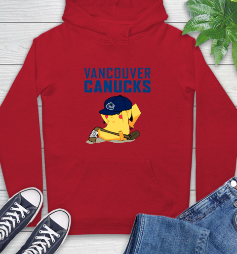 NHL Pikachu Hockey Sports Vancouver Canucks Hoodie 10
