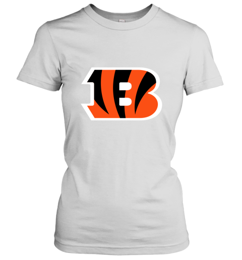 Cincinnati Bengals NFL Line Gray Victory Women's T-Shirt
