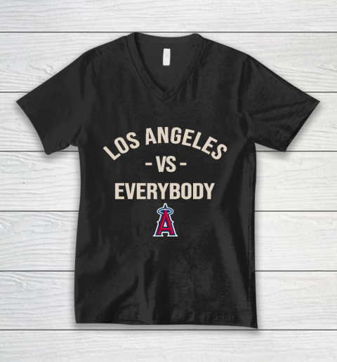 Los Angeles Angels Vs Everybody V-Neck T-Shirt