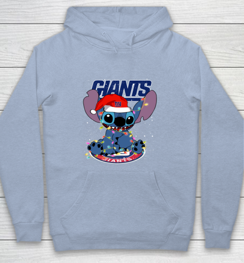 New York Giants NFL Football noel stitch Christmas Youth Hoodie 5