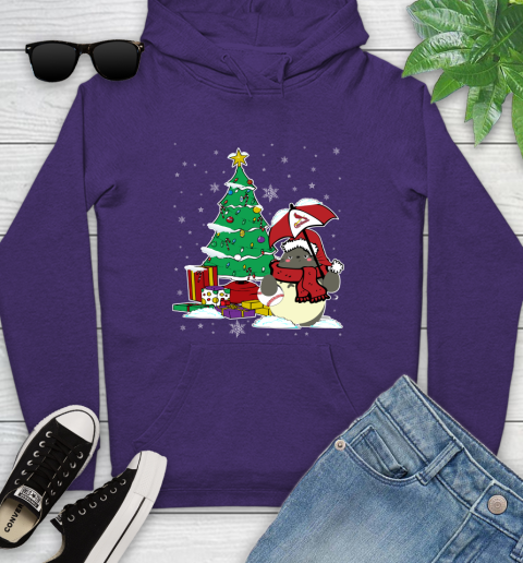 St.Louis Cardinals MLB Baseball Cute Tonari No Totoro Christmas Sports (1) Youth Hoodie 5