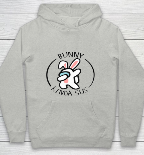 Bunny A mong Us Easter day Youth Hoodie