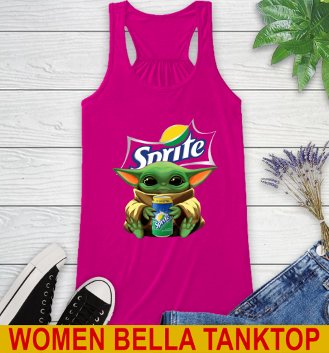 Star Wars Baby Yoda Hugs Sprite Soft Drink Shirt 44