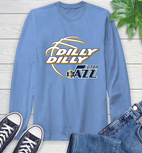 NBA Utah Jazz Dilly Dilly Basketball Sports Long Sleeve T-Shirt 11