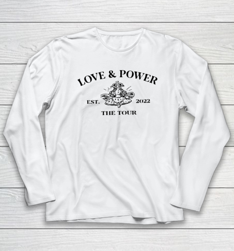 Love And Power 2022 Vintage For Music Lover Fan Long Sleeve T-Shirt