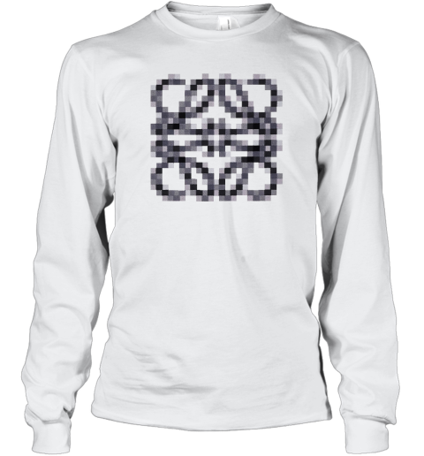 Antonia Merch Loewe Anagram Pixelated Long Sleeve T