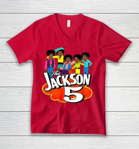 The Jackson 5 V-Neck T-Shirt 6