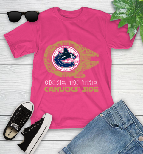 NHL Come To The Vancouver Canucks Wars Hockey Sports Youth T-Shirt 11