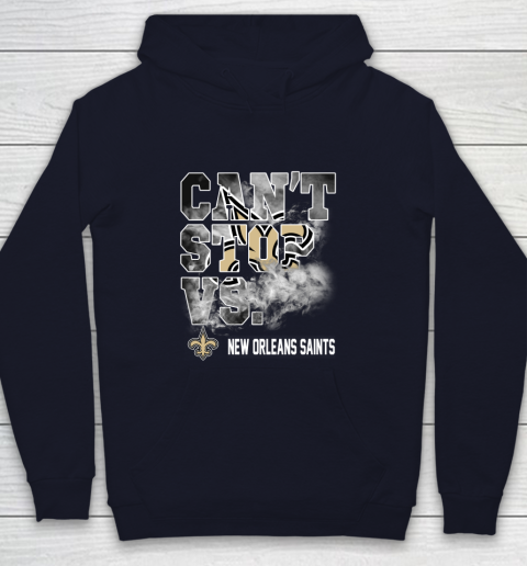 NFL New Orleans Saints Can t Stop Vs Youth Hoodie Tee For Sports