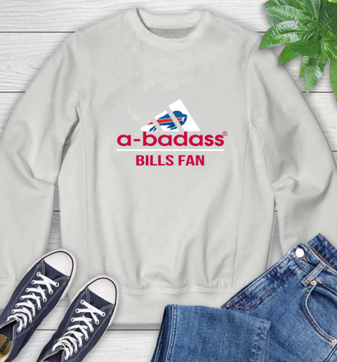 Buffalo Bills NFL Football A Badass Adidas Adoring Fan Sports Sweatshirt 5