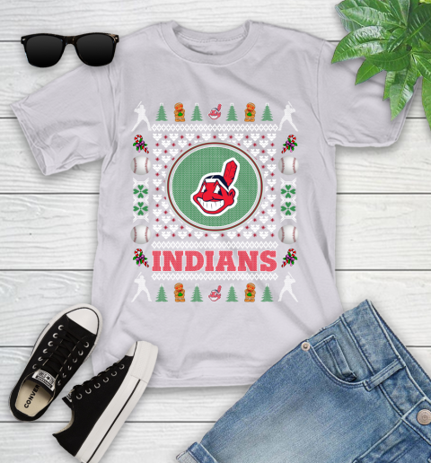 Cleveland Indians Merry Christmas MLB Baseball Loyal Fan Ugly Shirt 103
