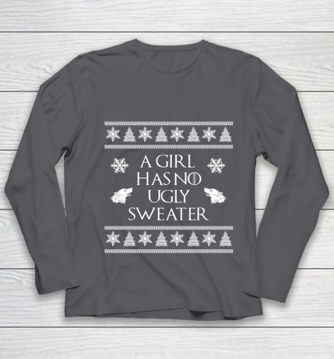 A girl has no ugly sweater top