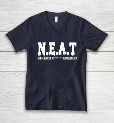 Non Exercise Activity thermogenesis V-Neck T-Shirt 2