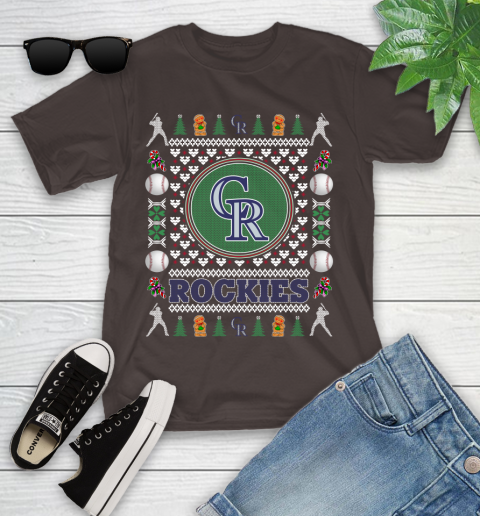 Colorado Rockies Merry Christmas MLB Baseball Loyal Fan Ugly Shirt 106