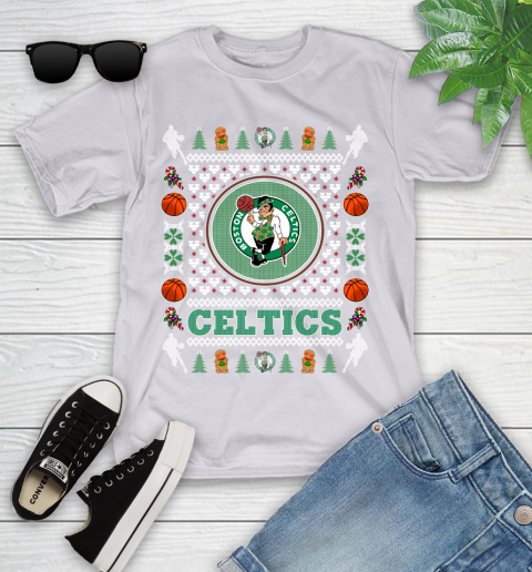 Boston Celtics Merry Christmas NBA Basketball Loyal Fan Ugly Shirt 103