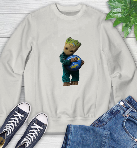 NBA Groot Guardians Of The Galaxy Basketball Sports Denver Nuggets Sweatshirt 12