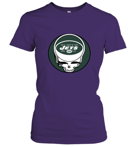 NFL Team New York Jets X Grateful Dead Logo Band Women's T-Shirt 